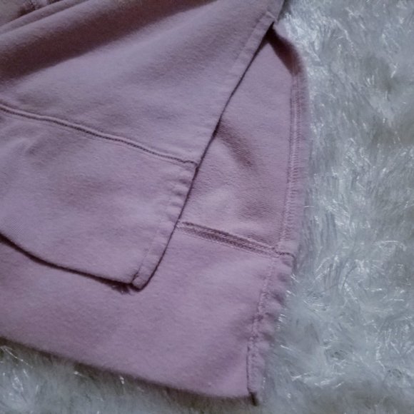 Victoria's Secret Blush Pink High/Low Sweatshirt - Picture 2 of 3